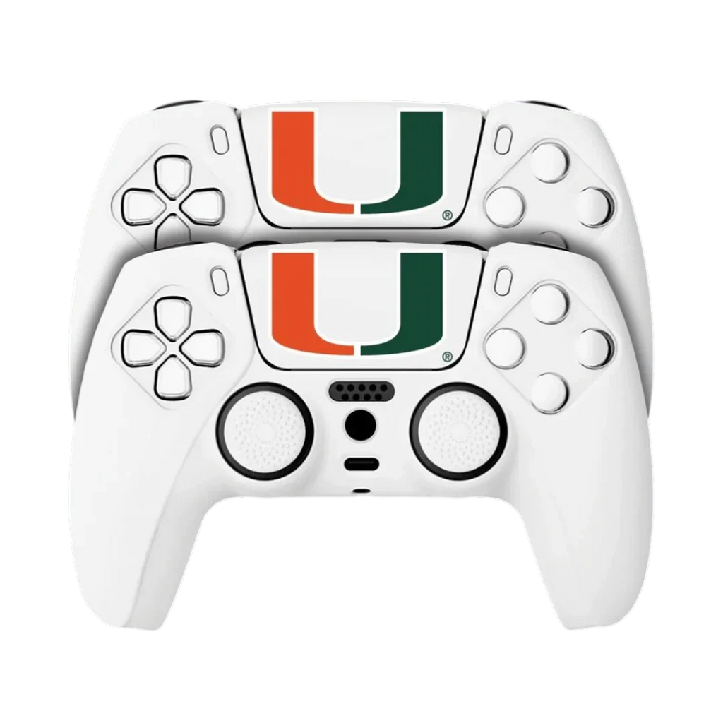 Miami Hurricanes PS5 Touchpad Stickers